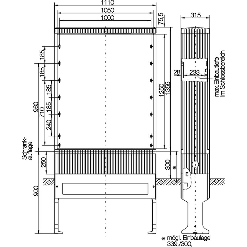 ABN Kabelverteilerschrank SL132VT