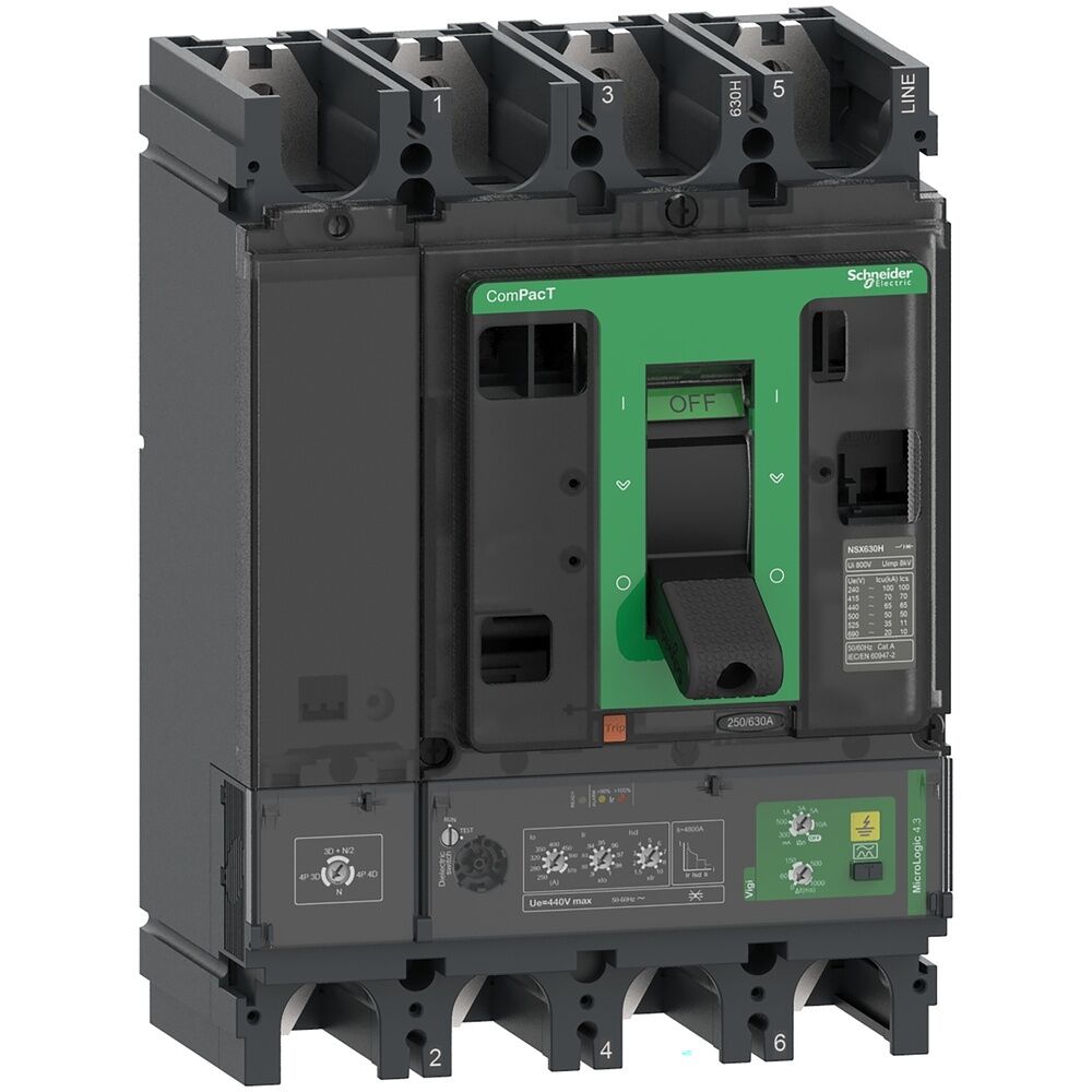 Schneider Electric Kompaktleistungsschalter C63N44V570