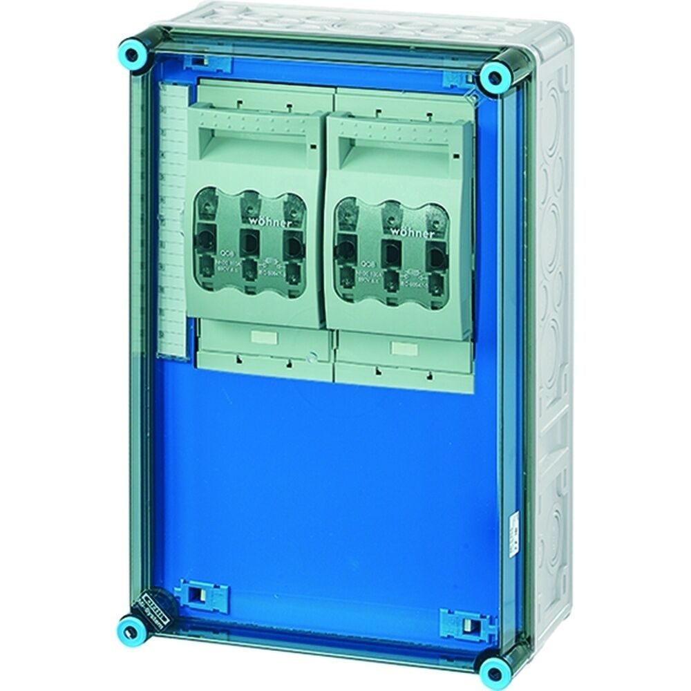 Hensel NH Sicherungslasttrennschaltergehäuse Mi 6365 Nr. 20001543