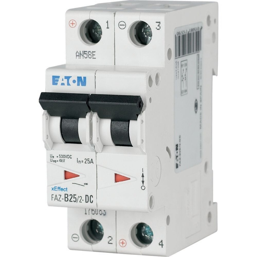 Eaton Leistungsschutzschalter 176083 Typ FAZ-B25/2-DC