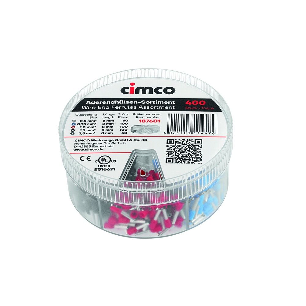 Cimco Aderendhülsen Streudose 187601