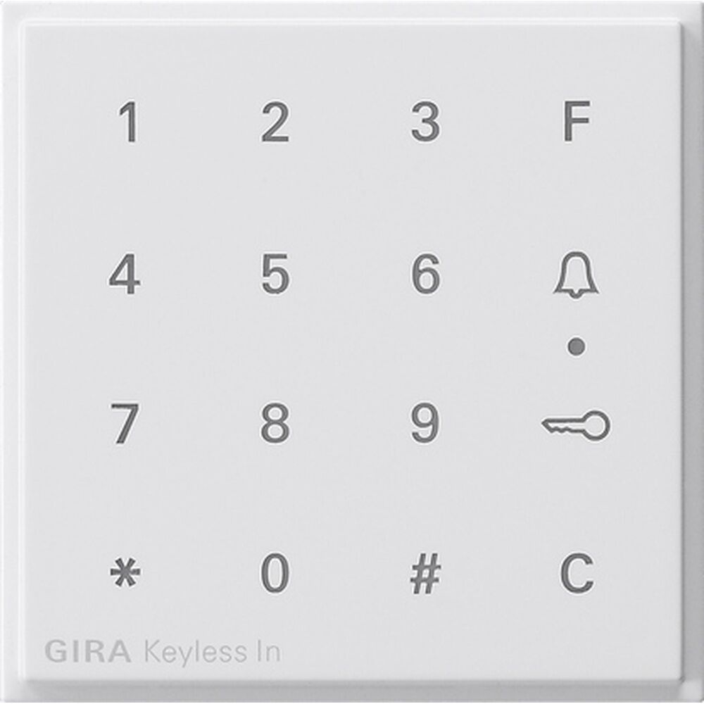 Gira Aufsatz Codetastatur 851366