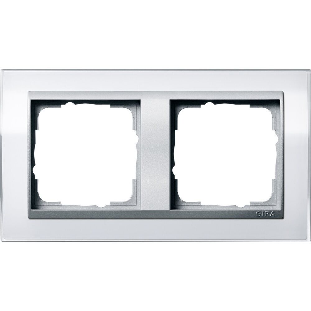 Gira Abdeckrahmen 2fach 0212726