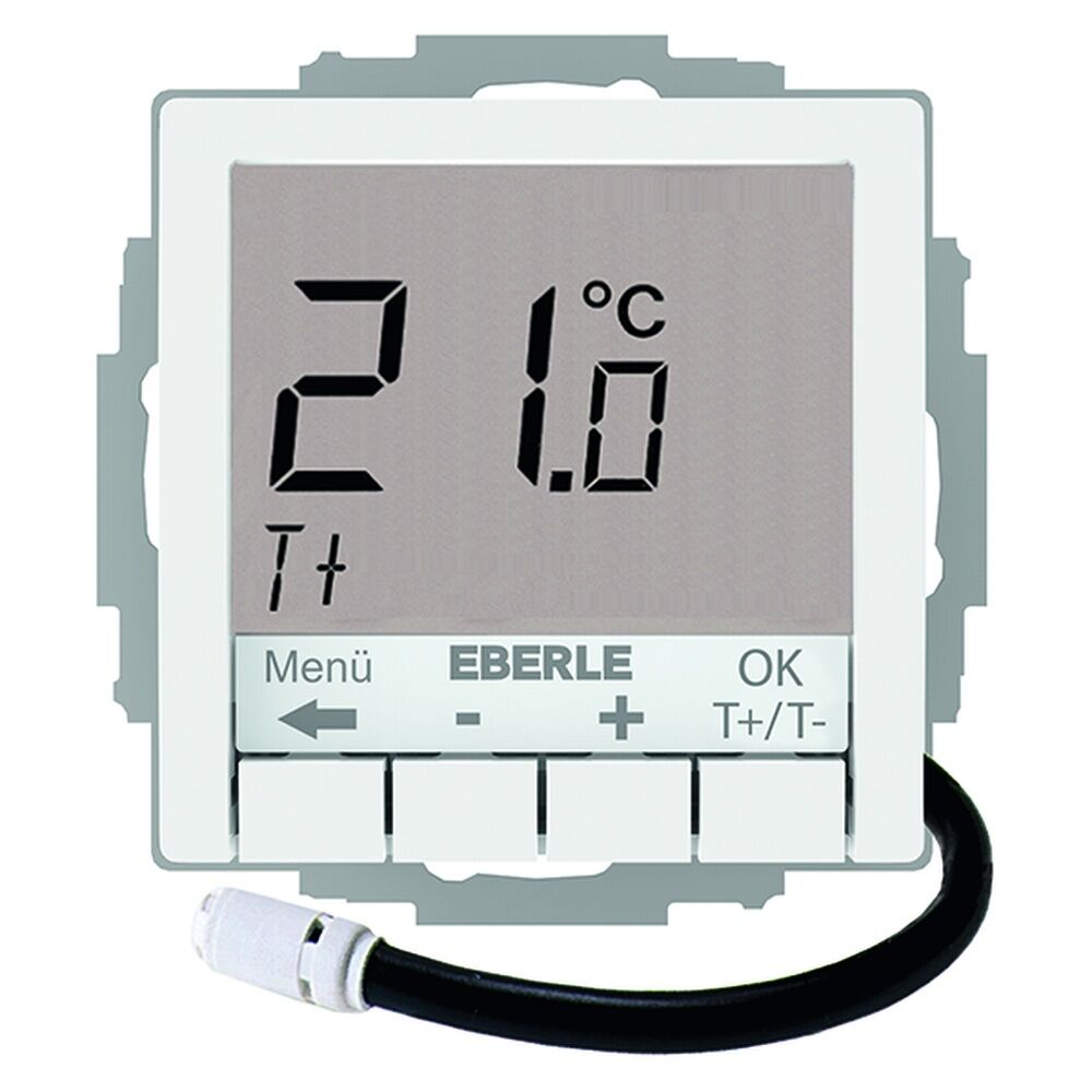Eberle UP Thermostat 527816455604 Typ UTE 4100-F-RAL9016-G-55