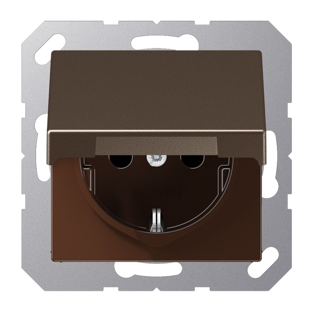 Jung Schutzkontakt Steckdose A 1520 BF KL MO