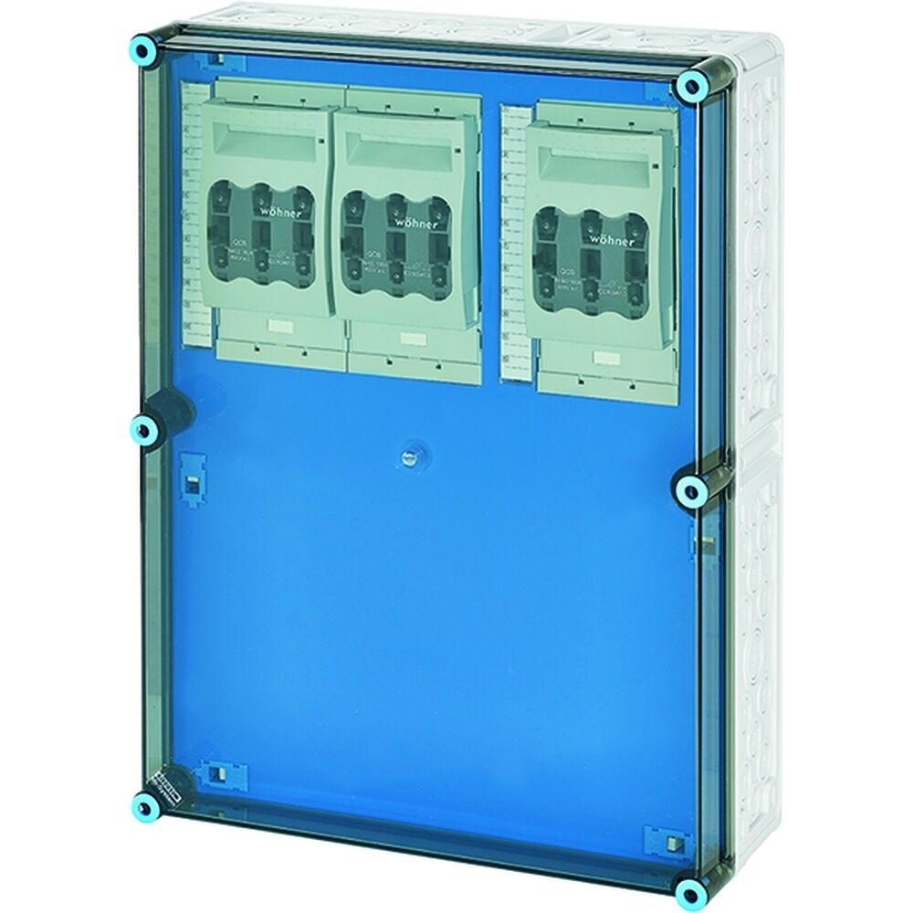 Hensel NH Sicherungslasttrennschaltergehäuse Mi 6667 Nr. 20001428