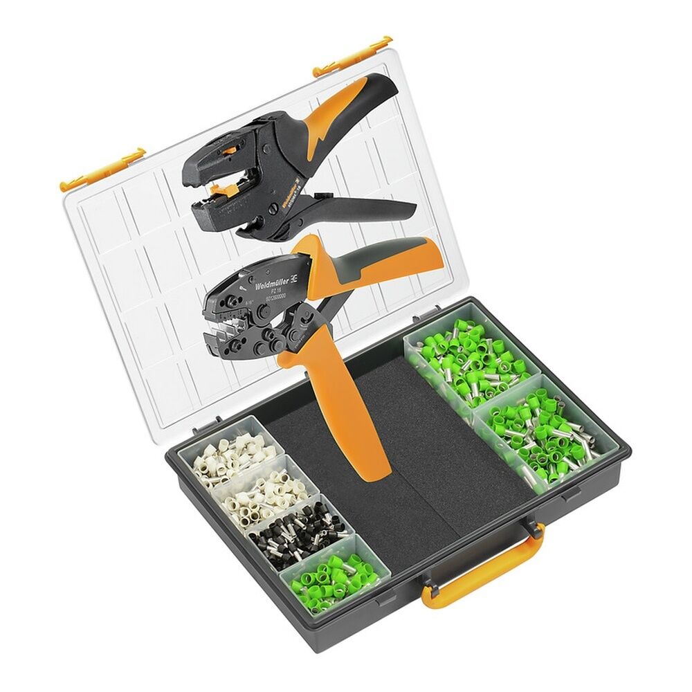 Weidmüller Sortimentskasten bestückt 9025850000 Typ CRIMP-SET PZ 16