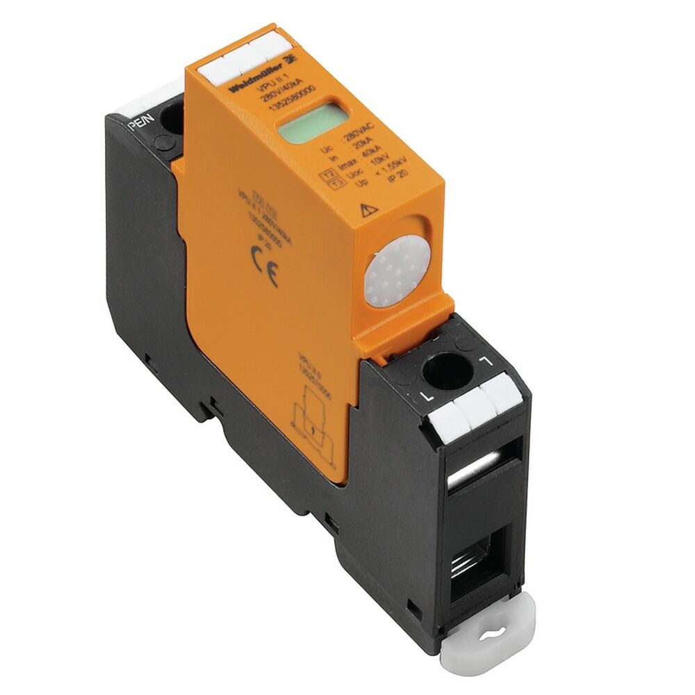 Weidmüller Überspannungsableiter 1473440000 Typ VPU II 1 1000V/40KA AC