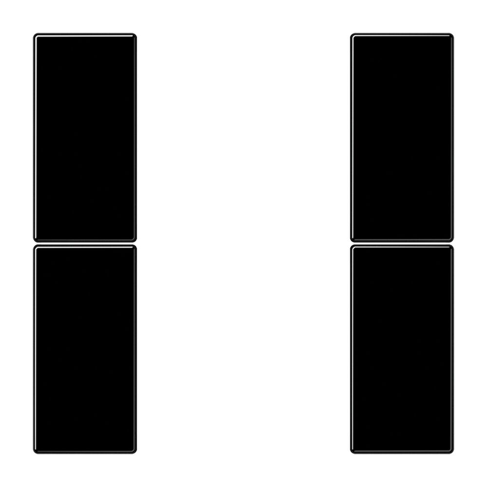 Jung Tastensatz 2fach LS 502 TSA SW
