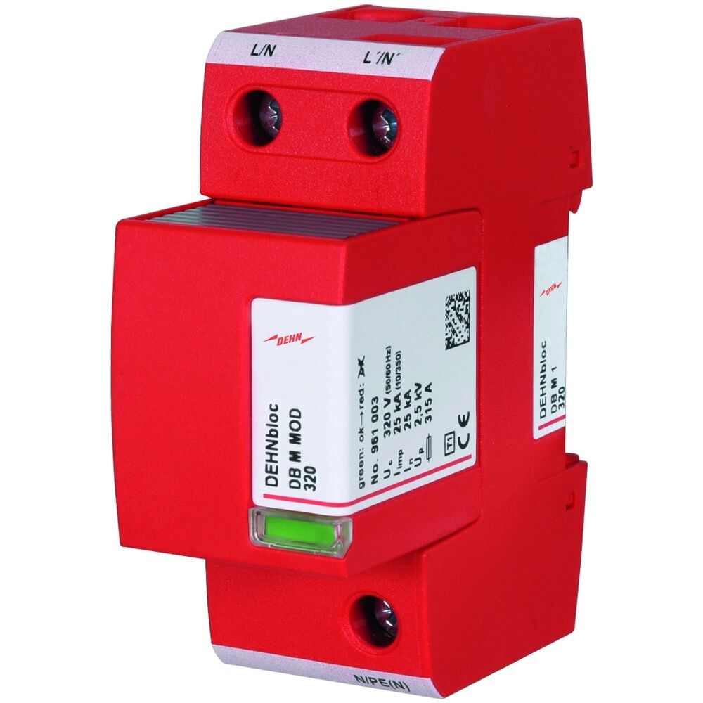 Dehn + Söhne Blitzstromableiter 961130 Typ DB M 1 320