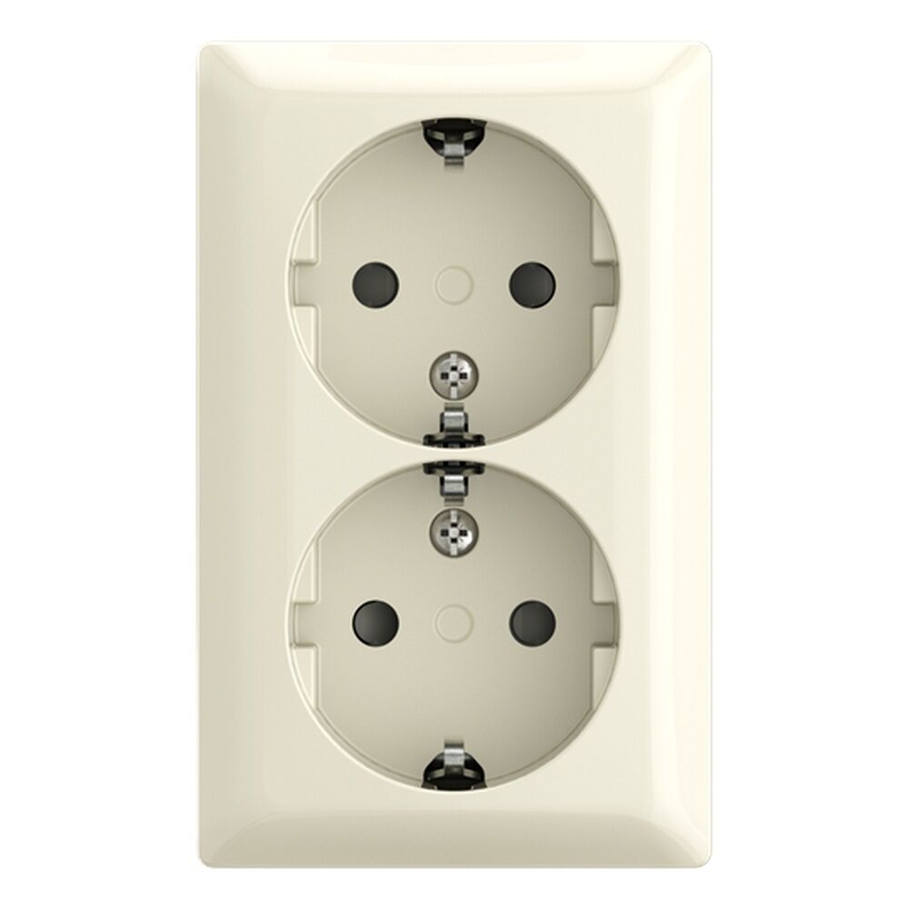 Busch-Jäger SCHUKO Doppelsteckdose 202 EAPBJ-522 Nr. 2TKA00005532