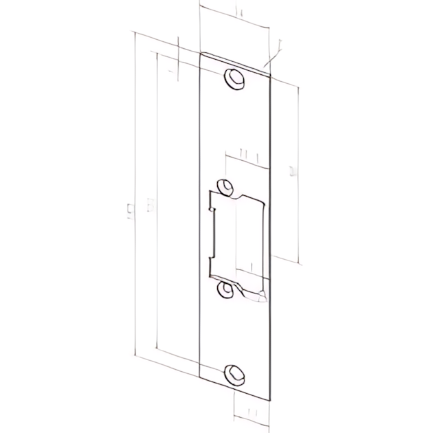 Assa Abloy Schließblech -------28635-05