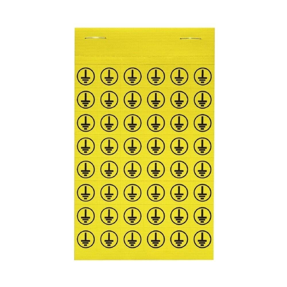 Weidmüller Gerätemarkierung 1685690002 Typ SYMBOL-PACK 14X14 ERDE