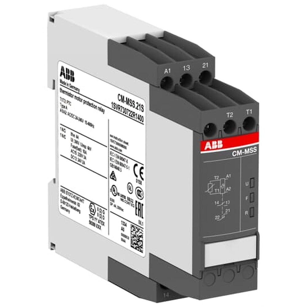 ABB Thermistormotorschutzrelais 1SVR730722R1400 Typ CM-MSS.21S