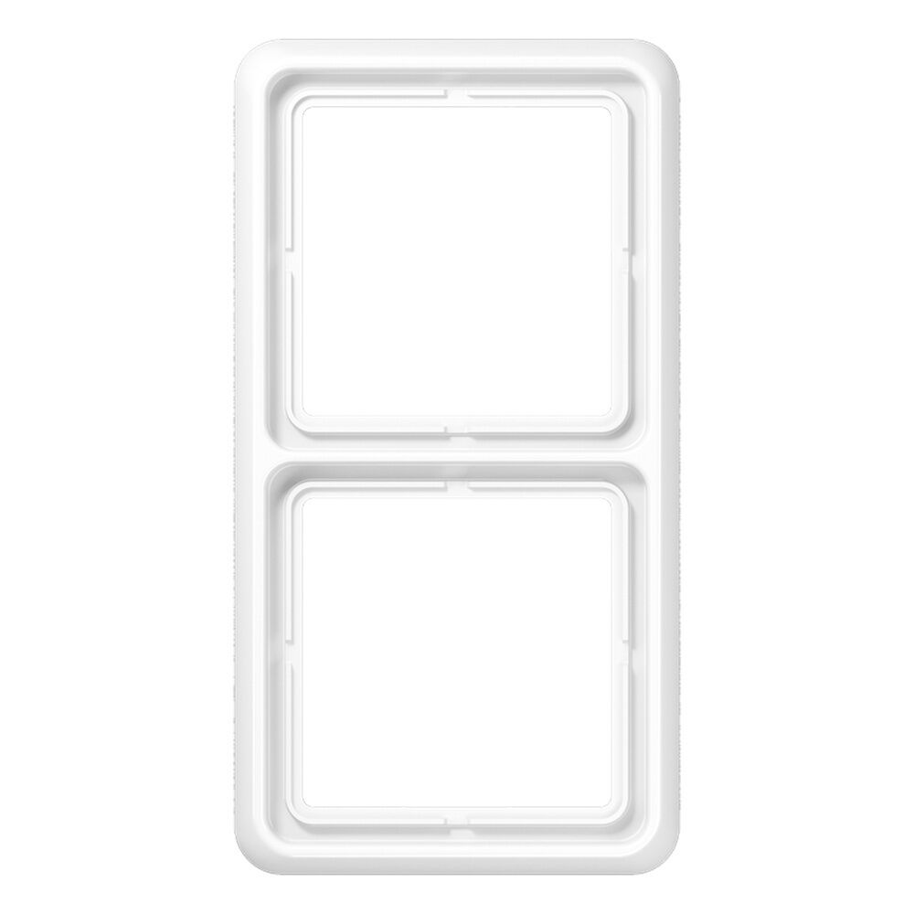 Jung Rahmen 2fach CD 582 WU WW