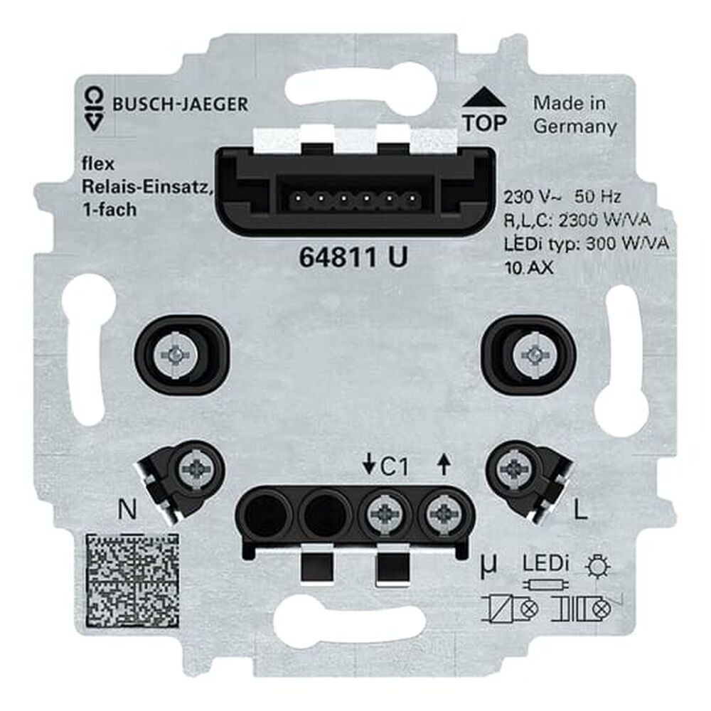 Busch-Jaeger Universal Relais Einsatz 64811 U Nr. 2CKA006800A3041 