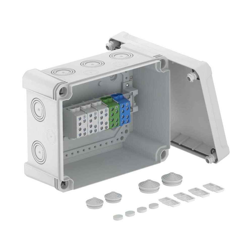 OBO Bettermann Kabelabzweigkasten 2005316 Typ X16 H35 GNP5 LGR