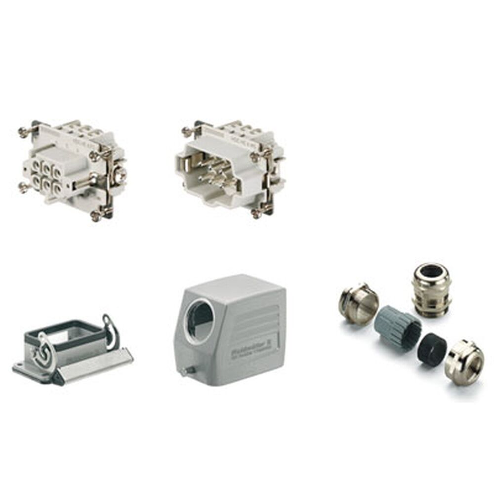 Weidmüller Steckverbinder 1802730000 Typ HDC KIT HE 06.100 M