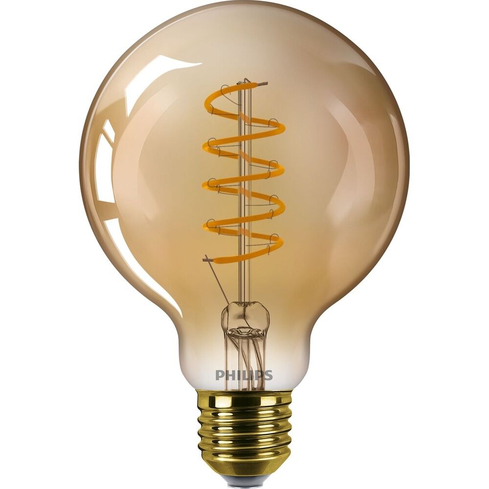 Signify Philips LED Glühlampe 38548100 Typ MAS VLE LEDBulbD4-25WE27 G93GOLD SP G