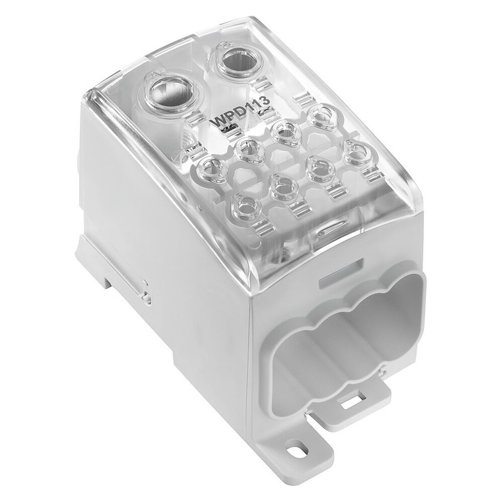 Weidmüller Potentialverteilerklemme 2603740000 Typ WPD 113 1X185+1X150/8X35 GY