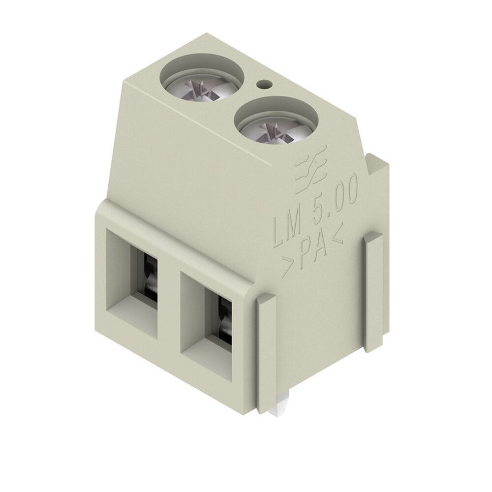 Weidmüller Leiterplattenklemme 1915690000 Typ LM 5.08/02/90 3.5SN GY BX