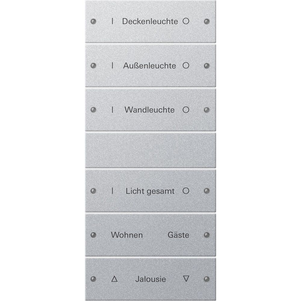 Gira Wippenset 6fach 220626