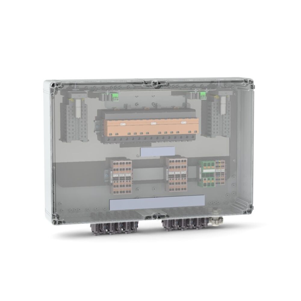 Weidmüller Generatoranschlusskasten 8000115471 Typ PVC DC 2I 1O 6MPP RD SPD1R WM4 11