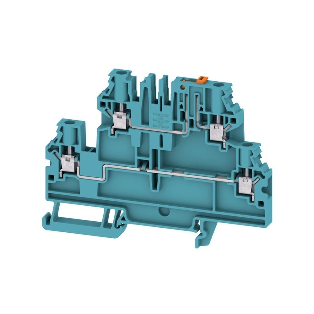 Weidmüller Trenn Messtrenn Reihenklemme 2893700000 Typ W2T 4 DT-FT BL