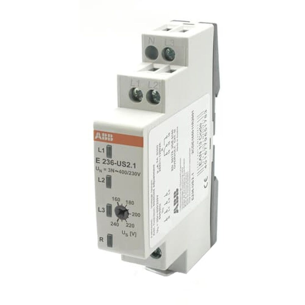ABB Unterspannung Überwachungsrelais für Reiheneinbau 2CDE165011R2001 Typ E236-US2.1