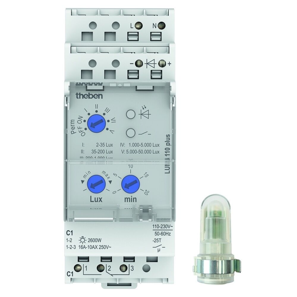Theben Dämmerungsschalter 1100910 Typ LUNA 110 plus AL