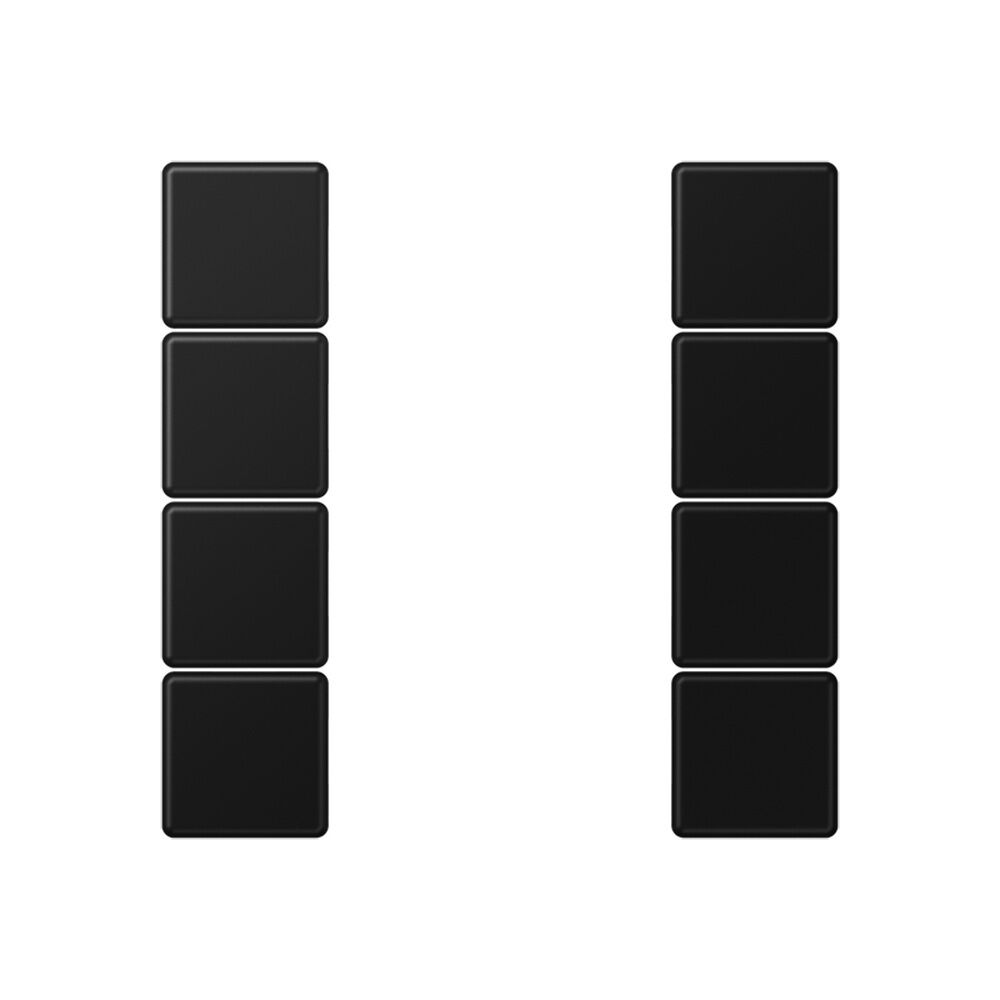 Jung Tastensatz 4fach A504TSASWM