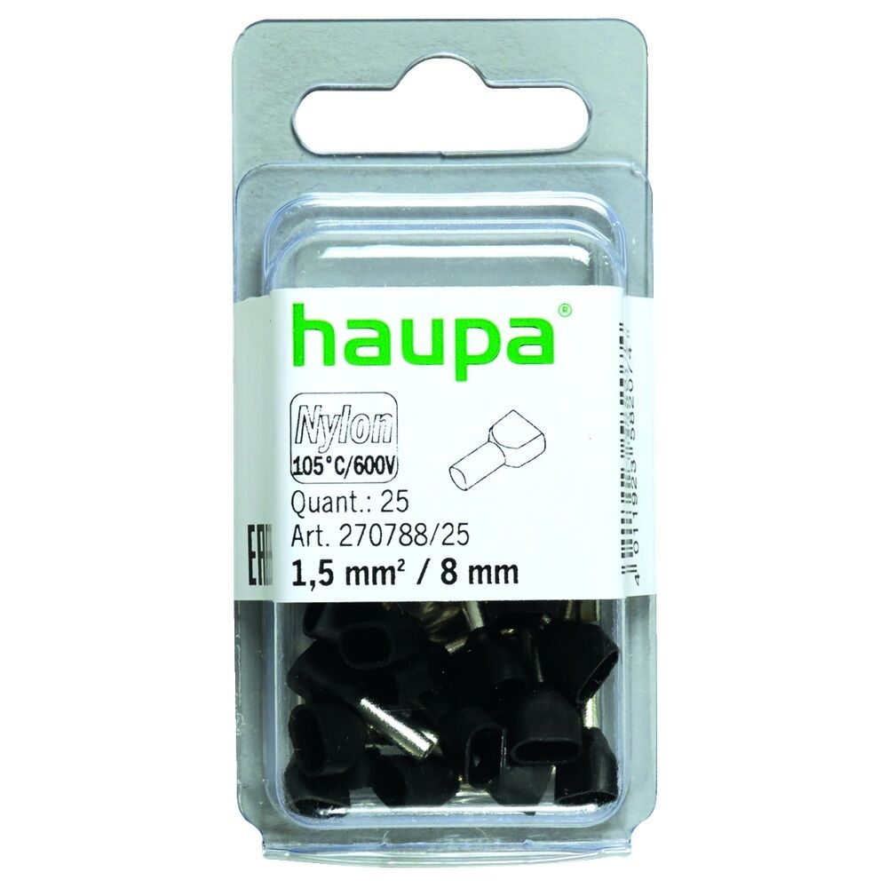 Haupa Twin Aderendhülsen 270788/25