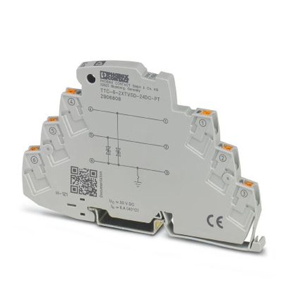 Phoenix Contact Überspannungsschutzgerät 2906808 Typ TTC-6-2XTVSD-24DC-PT