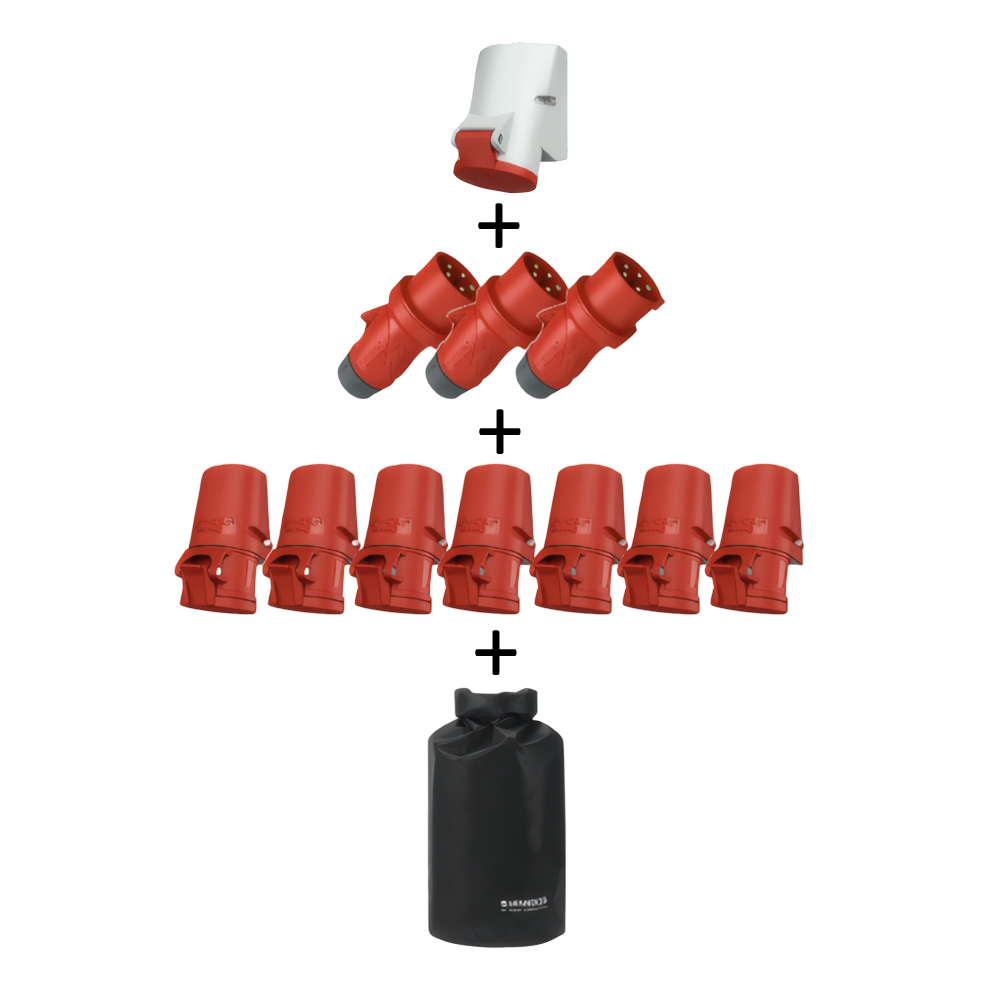 Mennekes 12156 Aktionspaket 16A 5p 400V