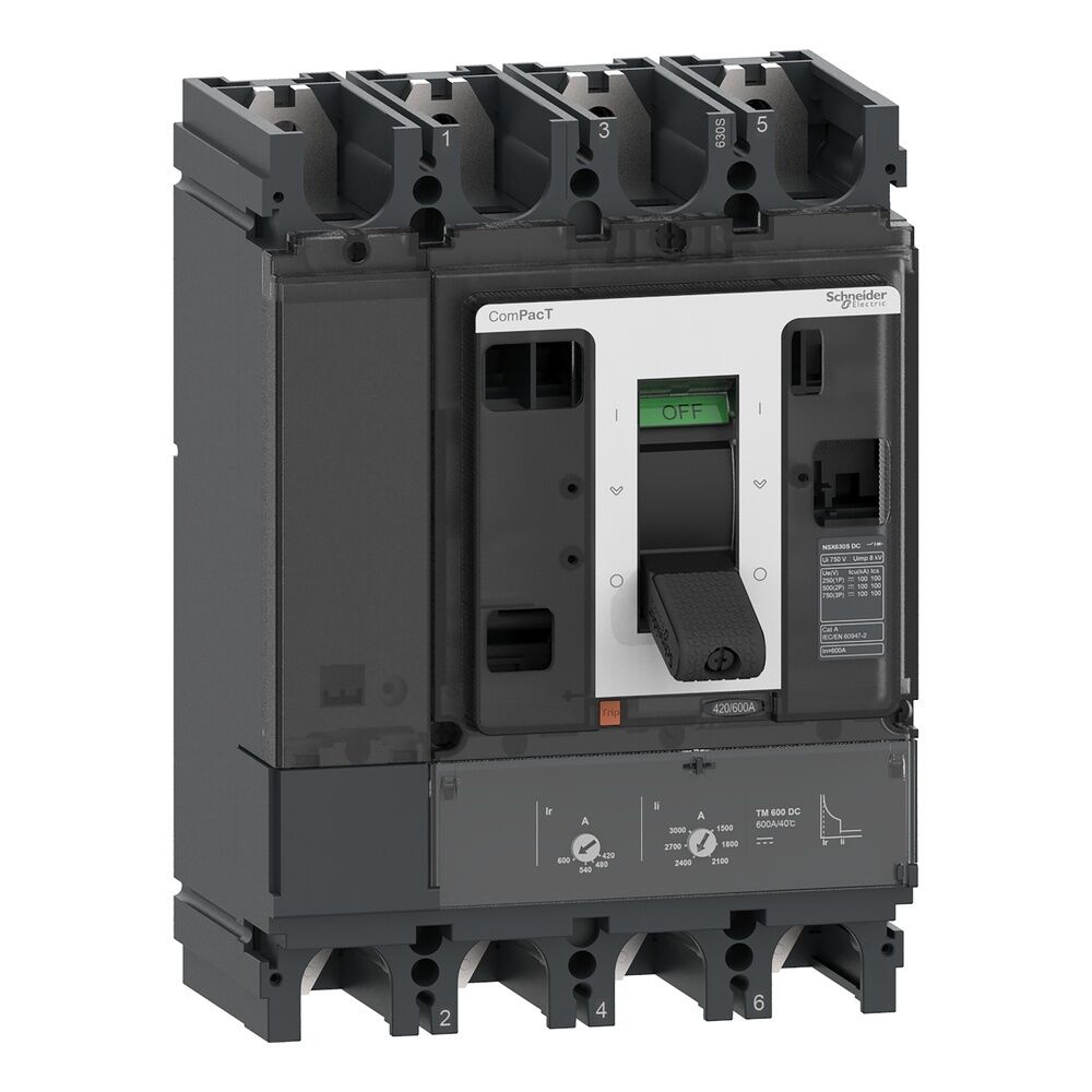 Schneider Electric Kompaktleistungsschalter C40F4TM400D