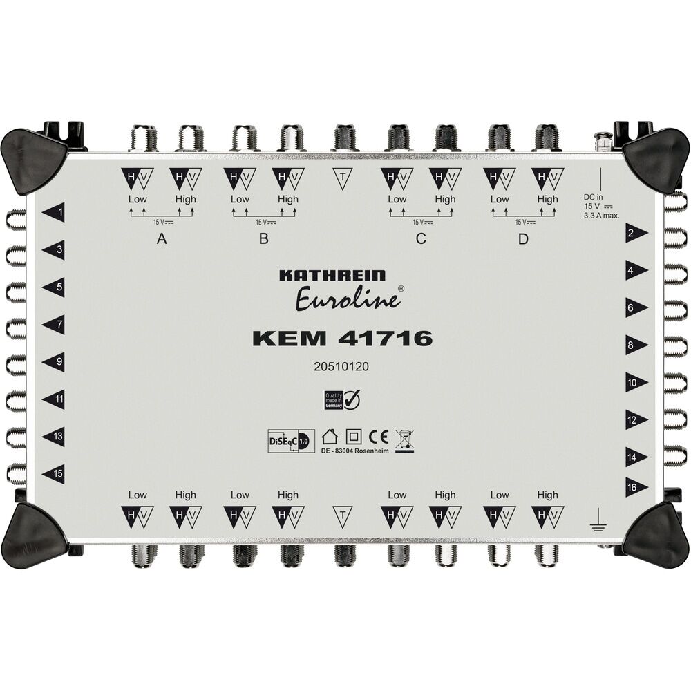 Kathrein Multischalter 20510120 Typ KEM41716