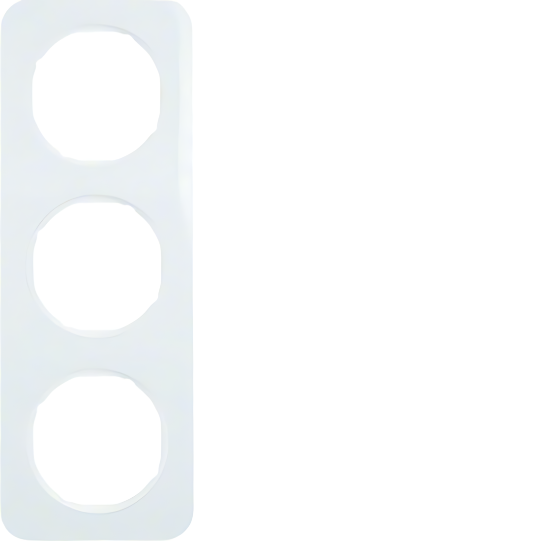 Berker 3fach Rahmen 10132189