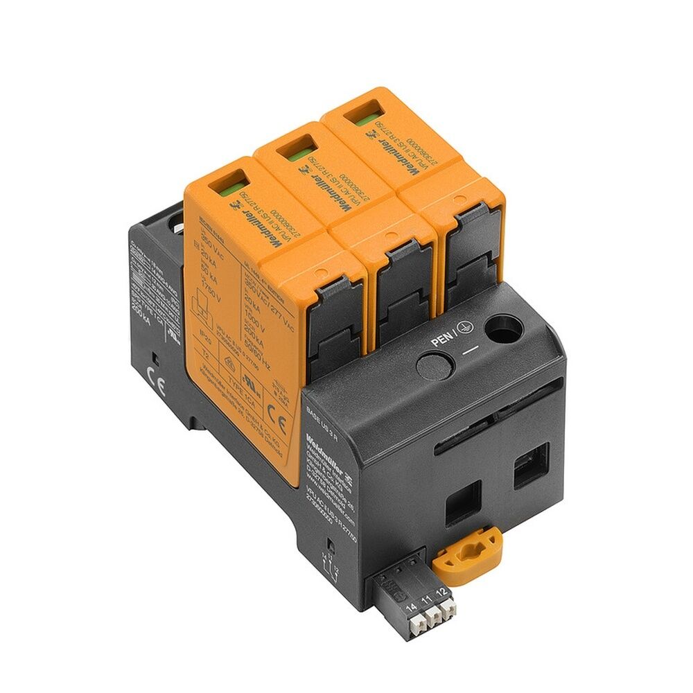 Weidmüller Überspannungsableiter 2730600000 Typ VPU AC II US 3 R 277/50