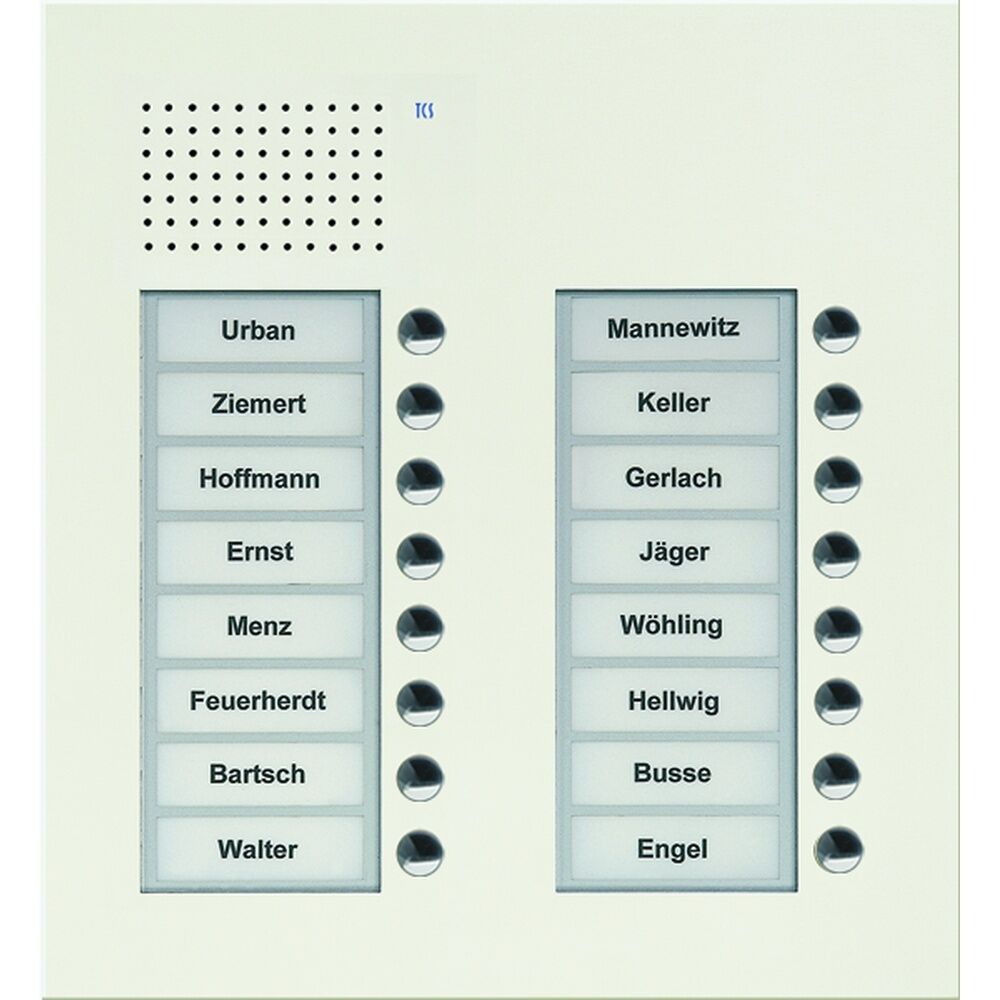 TCS Audio Außenstation PUK16/2-WS
