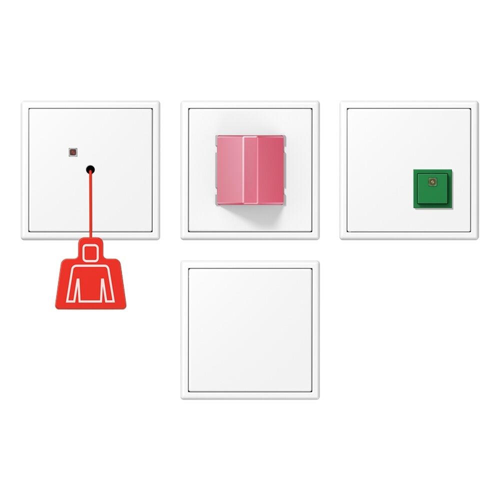 Jung Notrufset NRSLS0834WWM