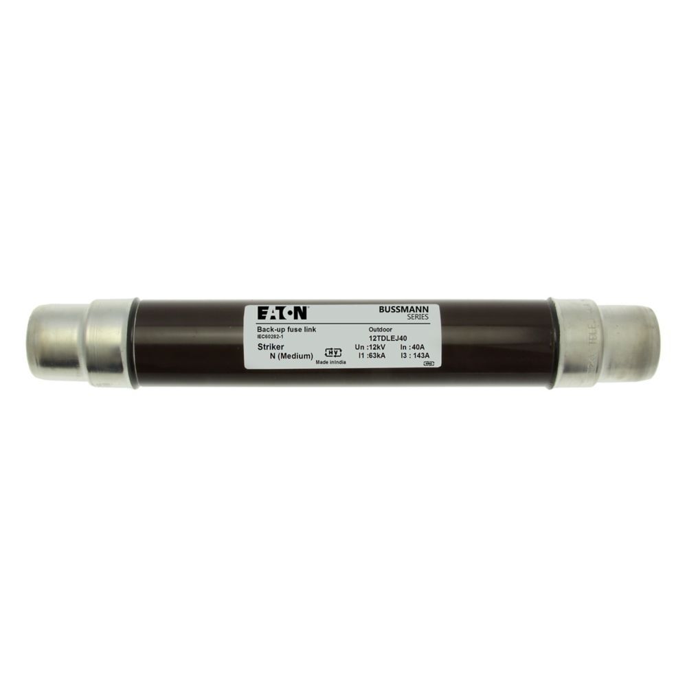 Eaton Sicherungseinsatz 12TDLEJ40 Typ 12KV 40A 2 DIN BROWN RESIN SEAL FUSE