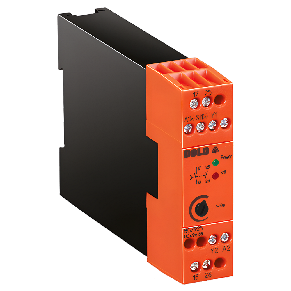 Dold Verzögerungsmodul 0049628 Typ BG7925.21 AC/DC24V 1-10S