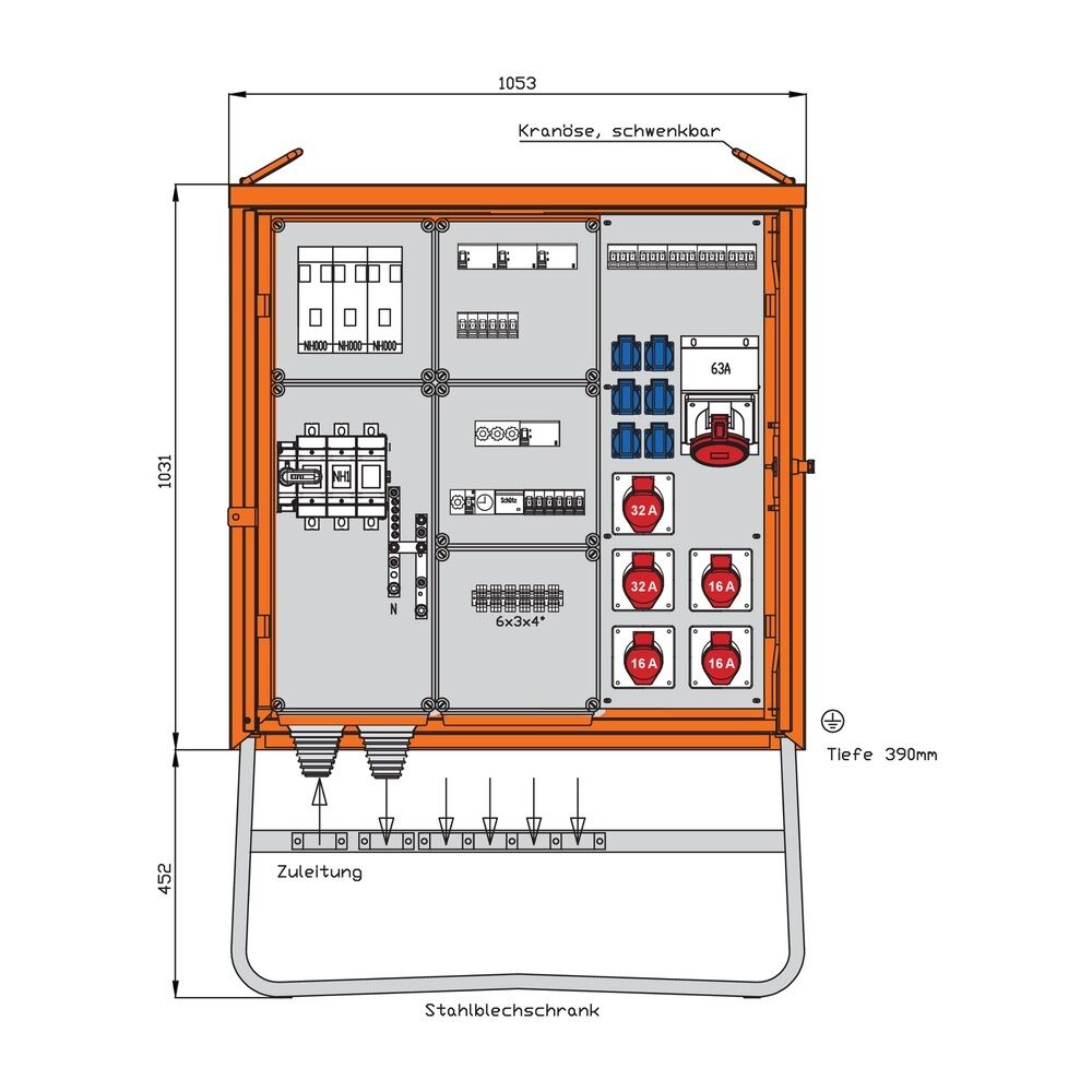 Walther-Werke Beleuchtungsverteiler WV0273BER1