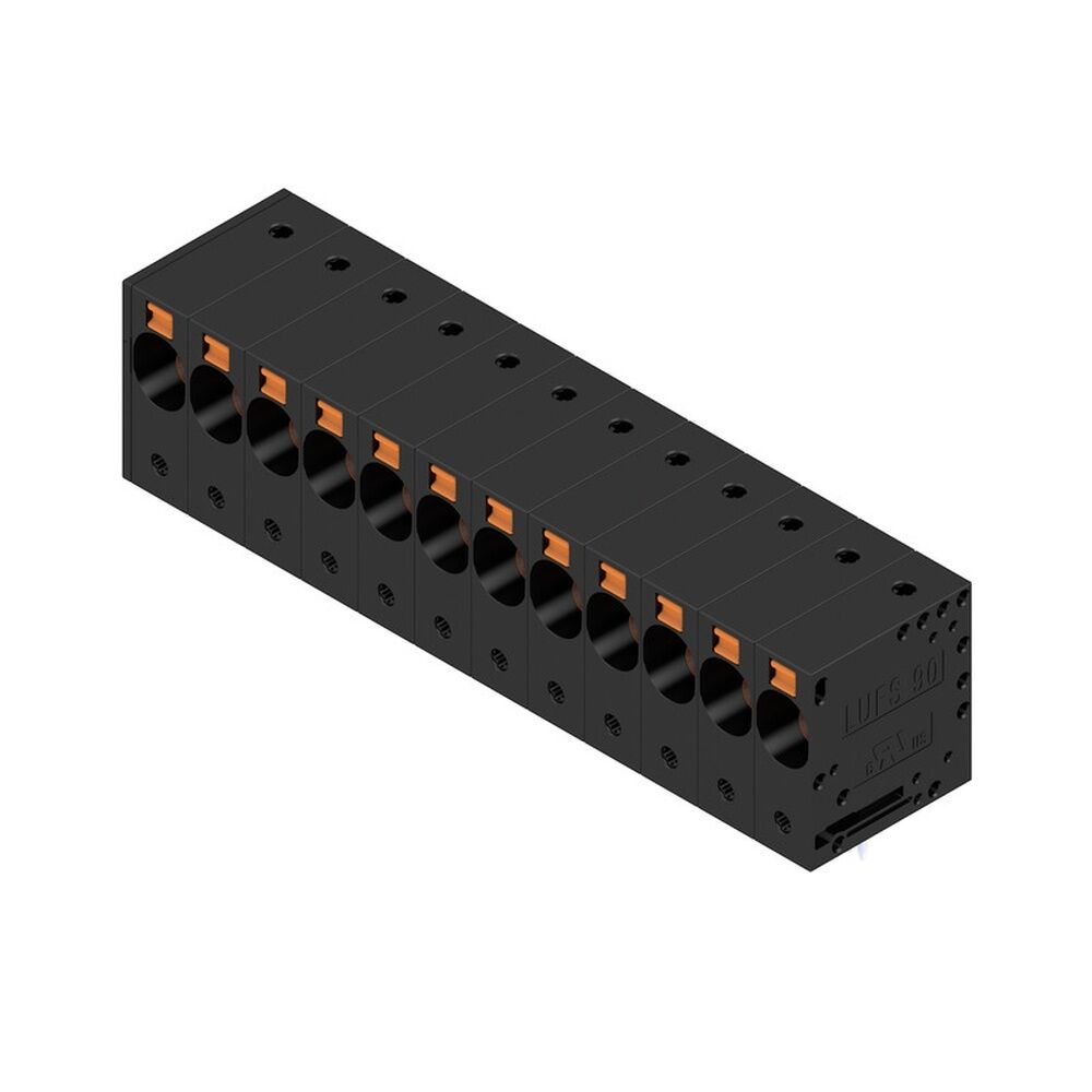 Weidmüller Leiterplattenklemme 2500550000 Typ LUFS 10.00/12/90V 5.0SN BK BX
