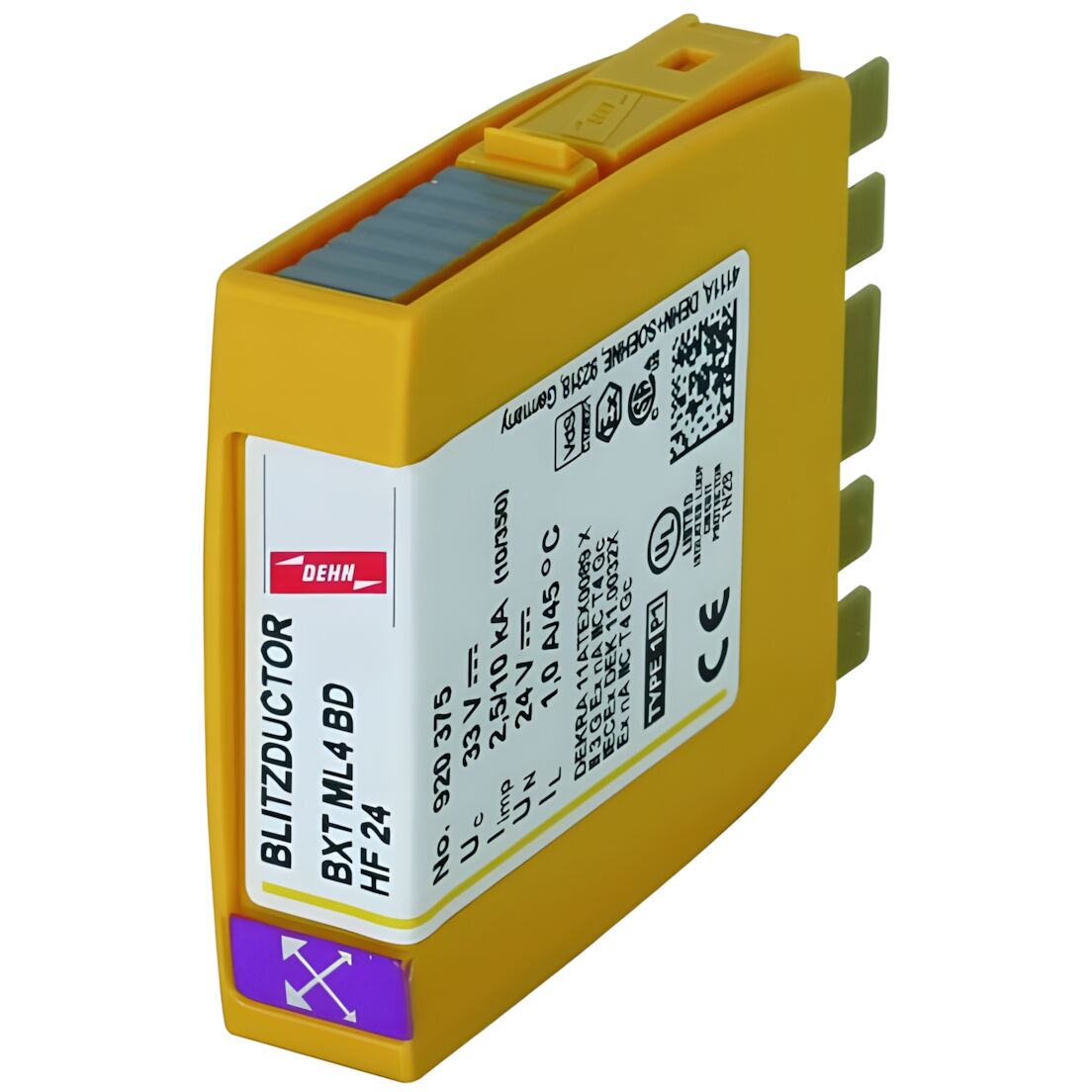 Dehn + Söhne Kombiableiter Modul 920375 Typ BXT ML4 BD HF 24