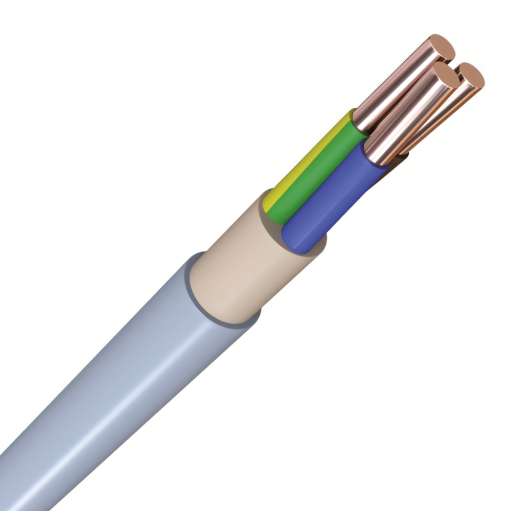 Installationsleitung NYM-J 3X2,5 / 100 Rg 