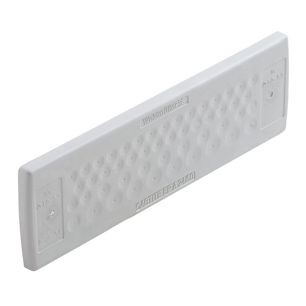 Weidmüller Kabeldurchführungsplatte 2743620000 Typ CABTITE EP A 24/50 GY