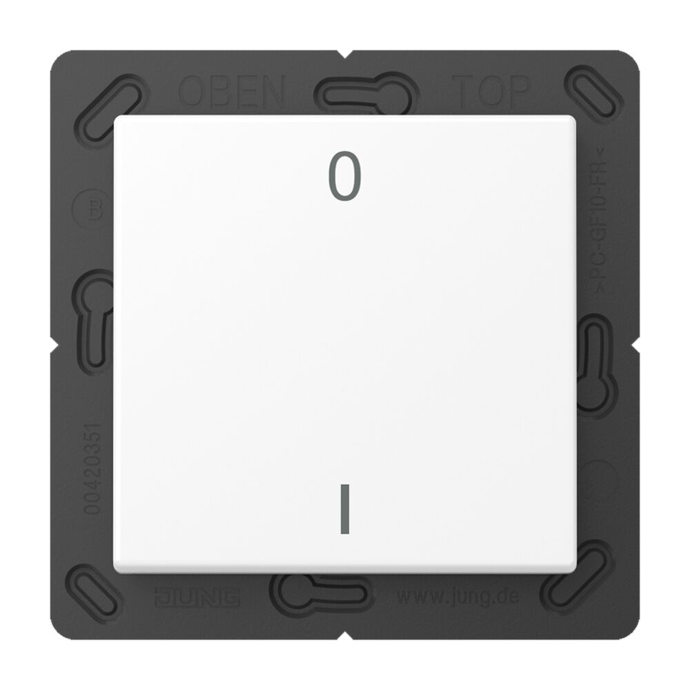 Jung EnOcean Funk Wandsender 2kanalig ENOA590-01WWM