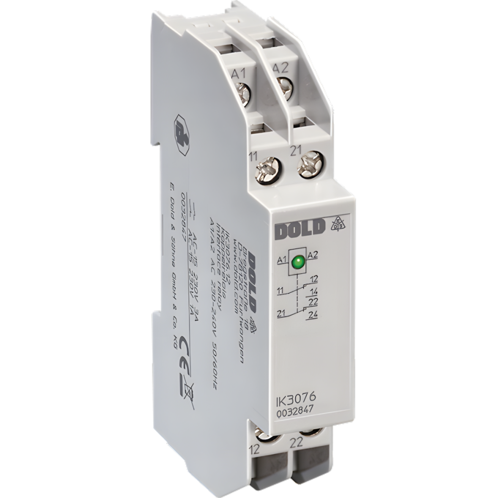 Dold Koppelrelais 0033445 Typ IK3076.12 AC/DC24V