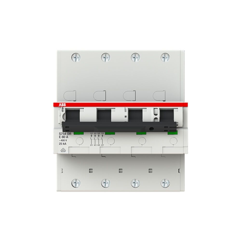 ABB Selektiver Hauptleitungsschutzschalter 2CDH784010R0802 Typ S754DR-E80